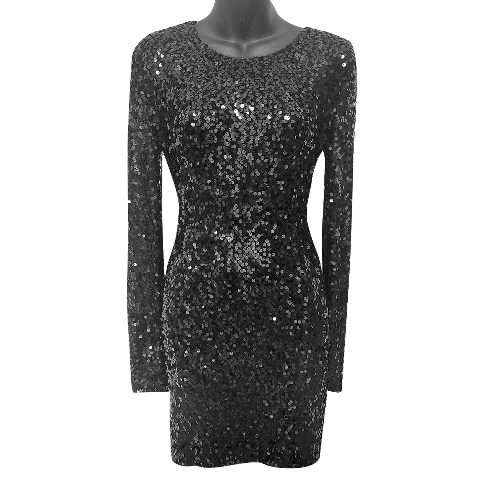 French Connection Sequin Dress Size 10  RUNS VERY SMALL